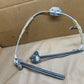 97-01 Jeep Cherokee XJ 2 Door Left Manual Window Regulator Crank Driver Slide OE