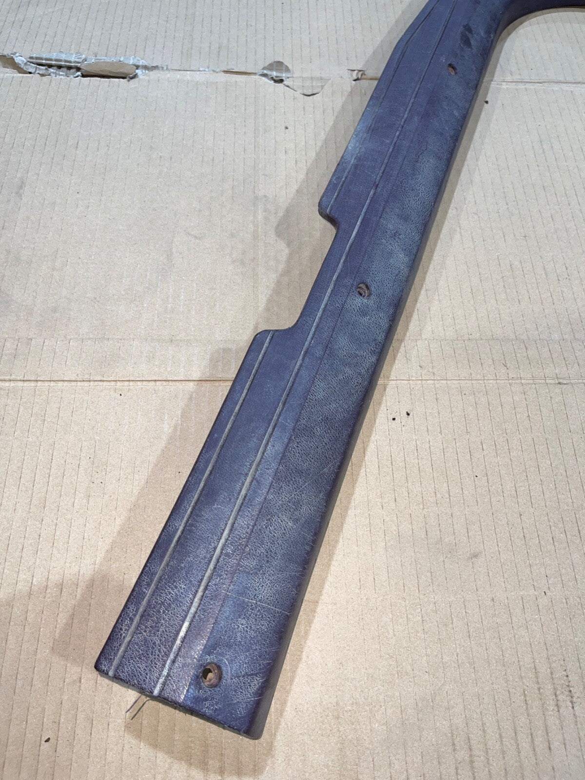 86-92 Jeep Comanche RED GARNET Plastic Interior Rocker Trim Panel Driver LH Side