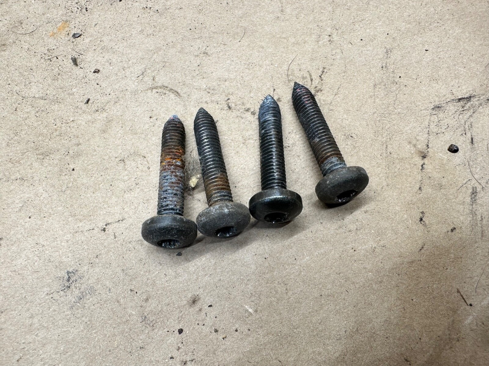 91-95 Jeep Wrangler YJ Front Bucket Seat Recline Hinge Bolts Pivot Recliner Side