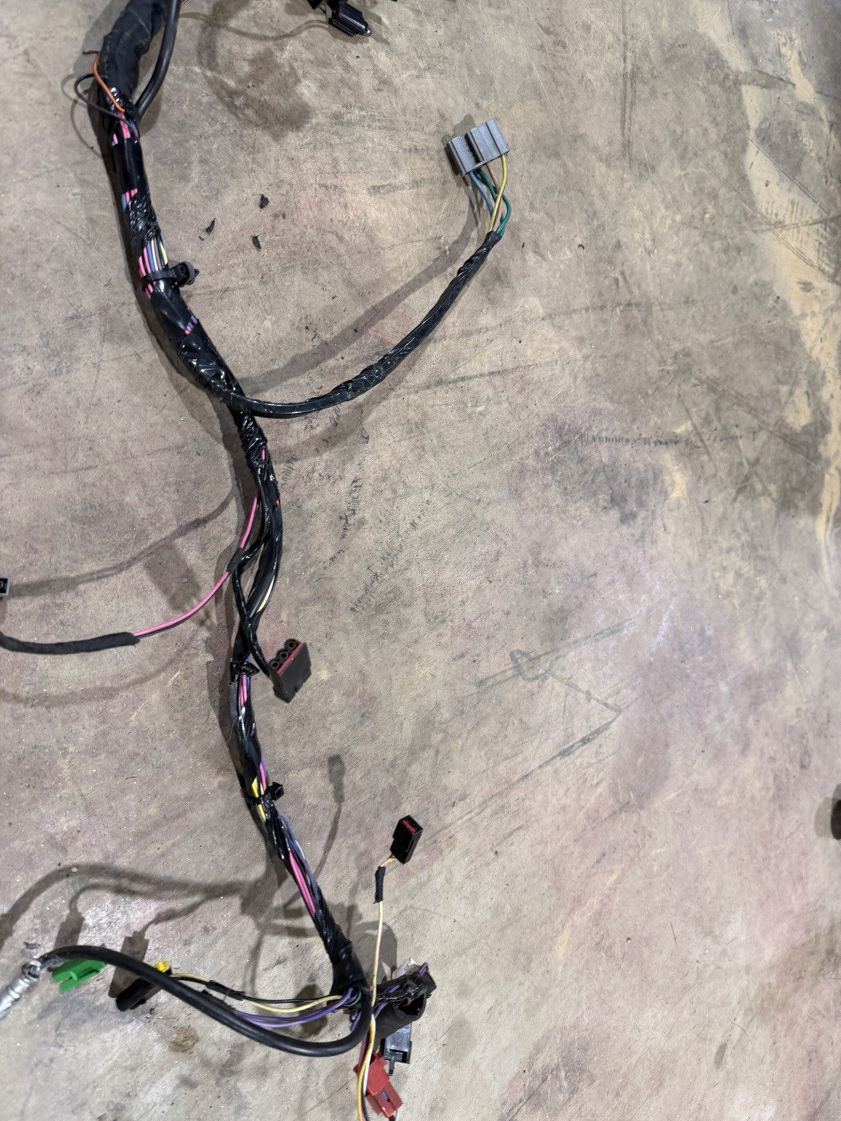 95 1995 JEEP CHEROKEE XJ DASH WIRE HARNESS FUSE BOX RELAYS 4.0L AT Wiring Panel