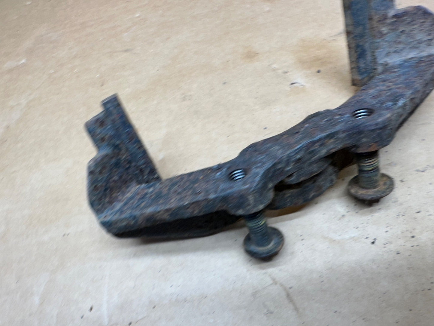 Jeep CJ Dana 30 Front Caliper Brake Mounting Bracket Wide Trac Track OEM L R