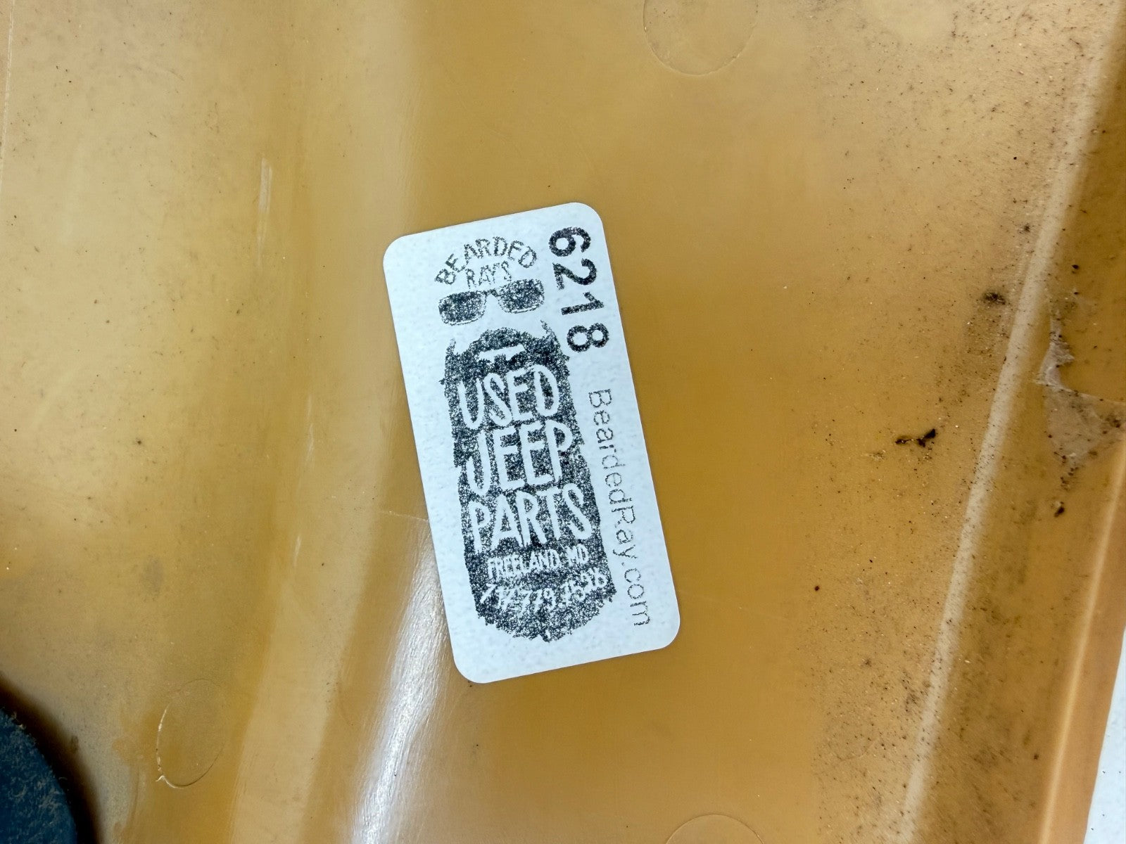97-00 Jeep Wrangler TJ OEM Knee Bolster Trim Panel Saddle Tan 1997-2000 Factory