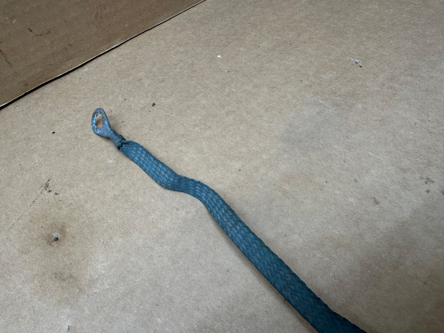 87-95 Jeep YJ Wrangler Engine Firewall GROUND WIRE STRAP CABLE Copper Braided