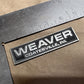 Vintage Weaver Chevrolet Dealership Badge Emblem Chevy Coatesville PA Dealer 4x1