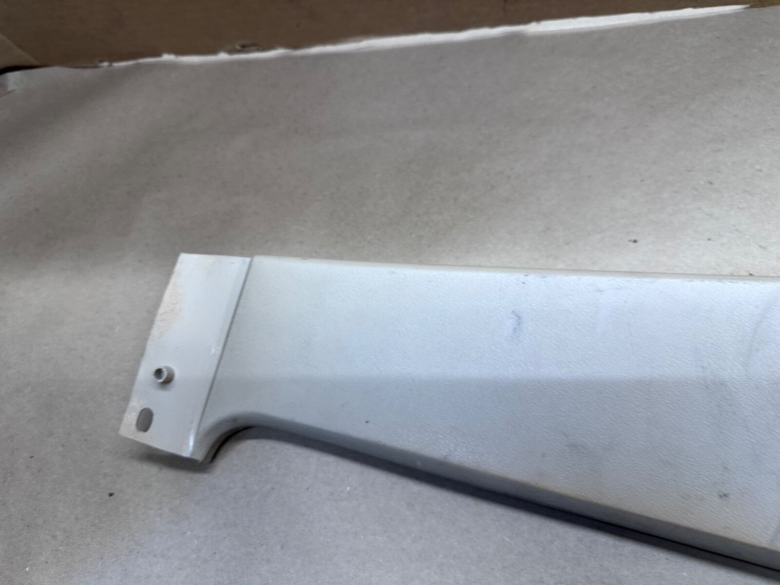 84-96 Jeep Cherokee XJ Passenger Side C Pillar Trim 4 Door RH Right Rear Tan OEM