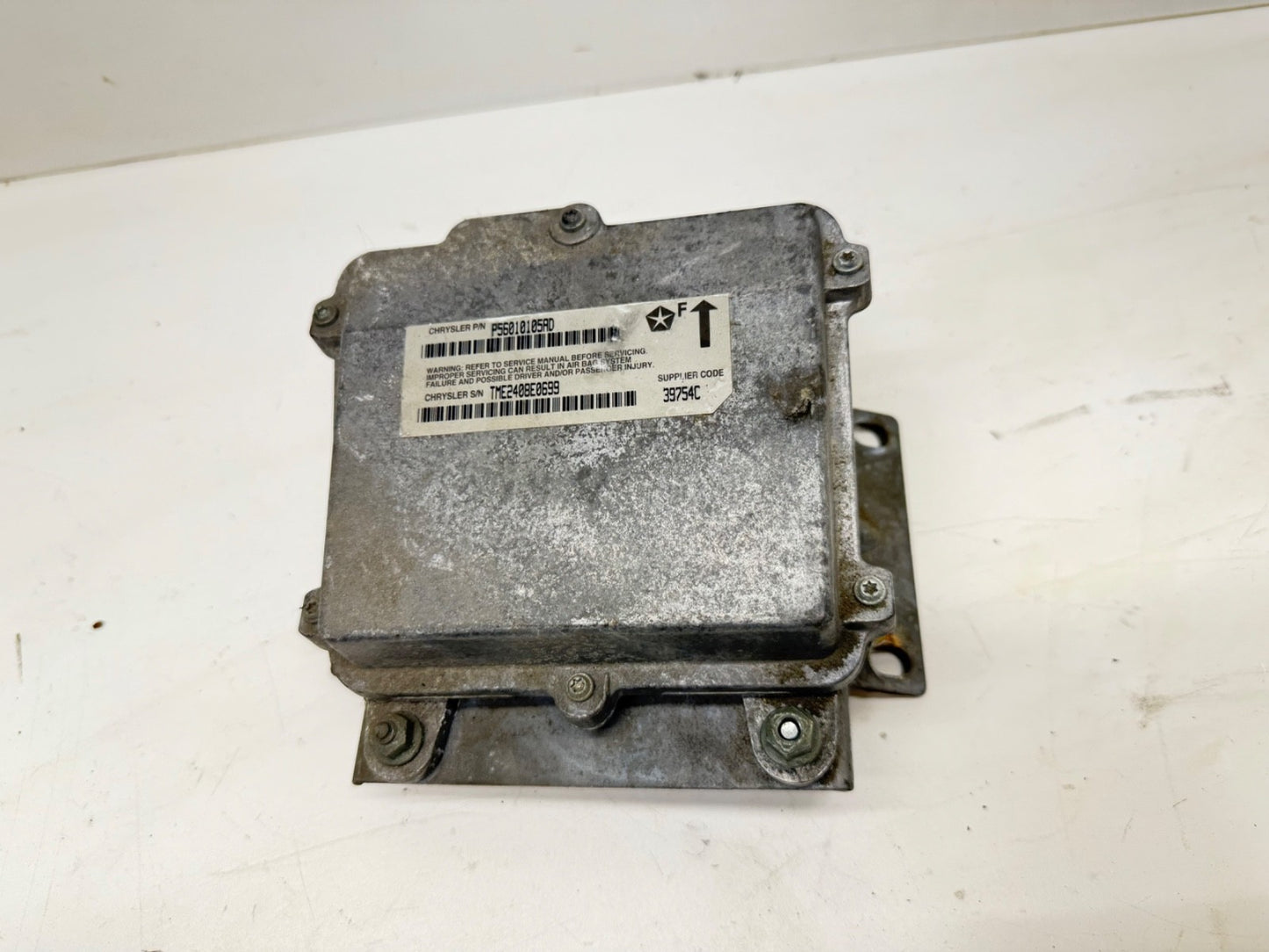 98 99 00 Jeep Wrangler TJ Dash Air Control Module Unit AD P56010105AD Controller