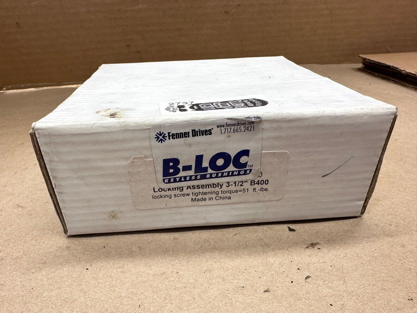 B402308 FENNER DRIVE B-LOC B400 Series 3-1/2” Keyless Bushing 3.5" inch