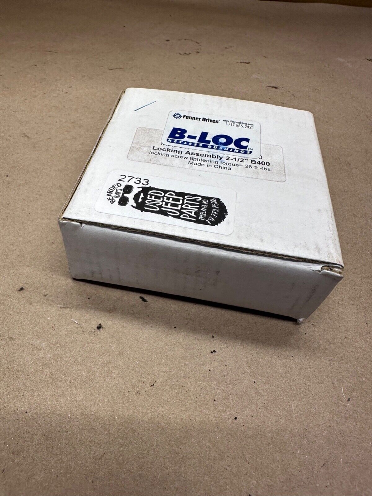 B-LOC by Fenner Drives B402208 Keyless Bushings - 2.50 in ID  0.9450 in 2 1/2"