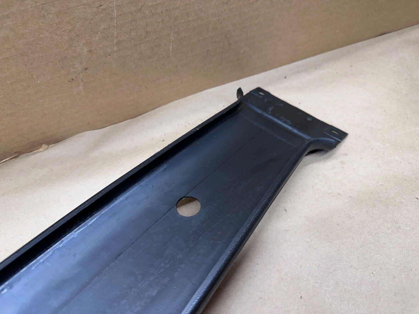 84-96 Jeep Cherokee Upper B Pillar Right Cover Panel Trim Black Passenger