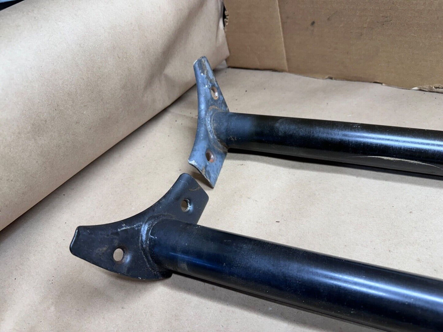 87-95 Jeep Wrangler YJ Roll Bar Extension Extensions Pair Front ROLLBAR OEM Tube