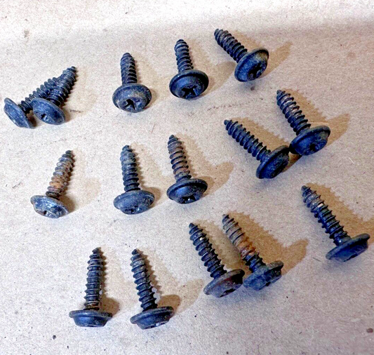 87-95 Jeep YJ Wrangler Dash Panel Bezel Trim Mounting Bolt Screws Hardware 15