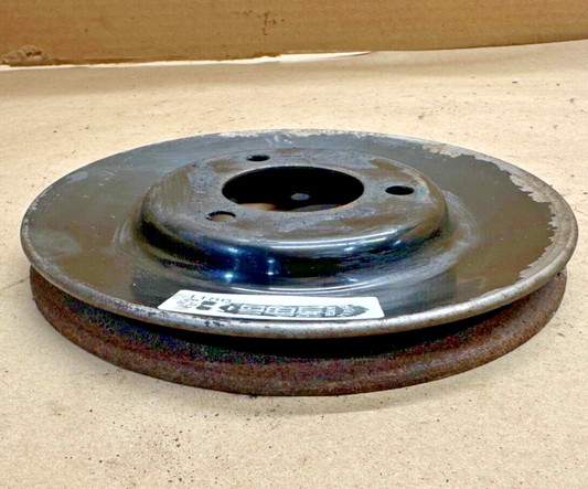 81-90 Jeep CJ YJ Wrangler 4.2L 258 Single Groove V-Belt Crank Pulley NO A/C OEM